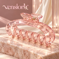 venslorb™ Arcform Acetate Claw Clip, 3.5-Inch Medium Hair Jaw Clip for Half-Up Styles & Everyday Twists